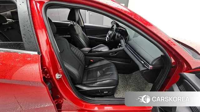 Hyundai Avante (CN7) 2022 Красный из Кореи, фото 3