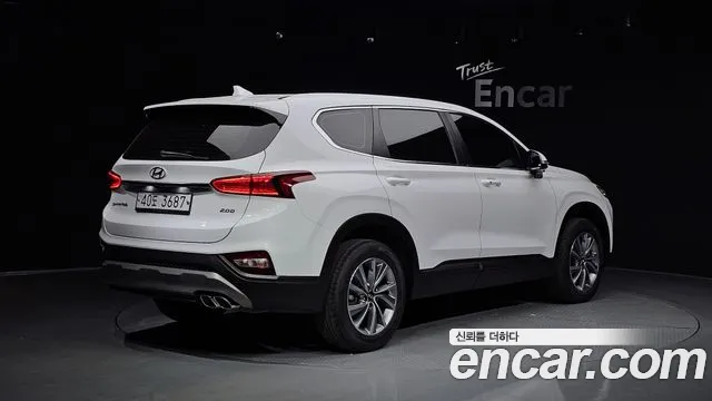 Hyundai Santa Fe TM 2018 Белый из Кореи, фото 3