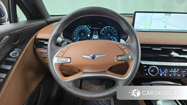 Genesis G80 (RG3) 2021 Синий из Кореи, фото 3