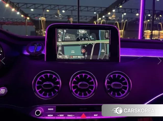 Kia Stinger 2018 Синий из Кореи, фото 3