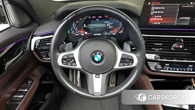 BMW 6 Series GT (G32) 2021 Синий из Кореи, фото 3