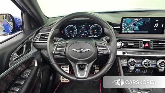 Genesis The New G70 2021 Синий из Кореи, фото 3