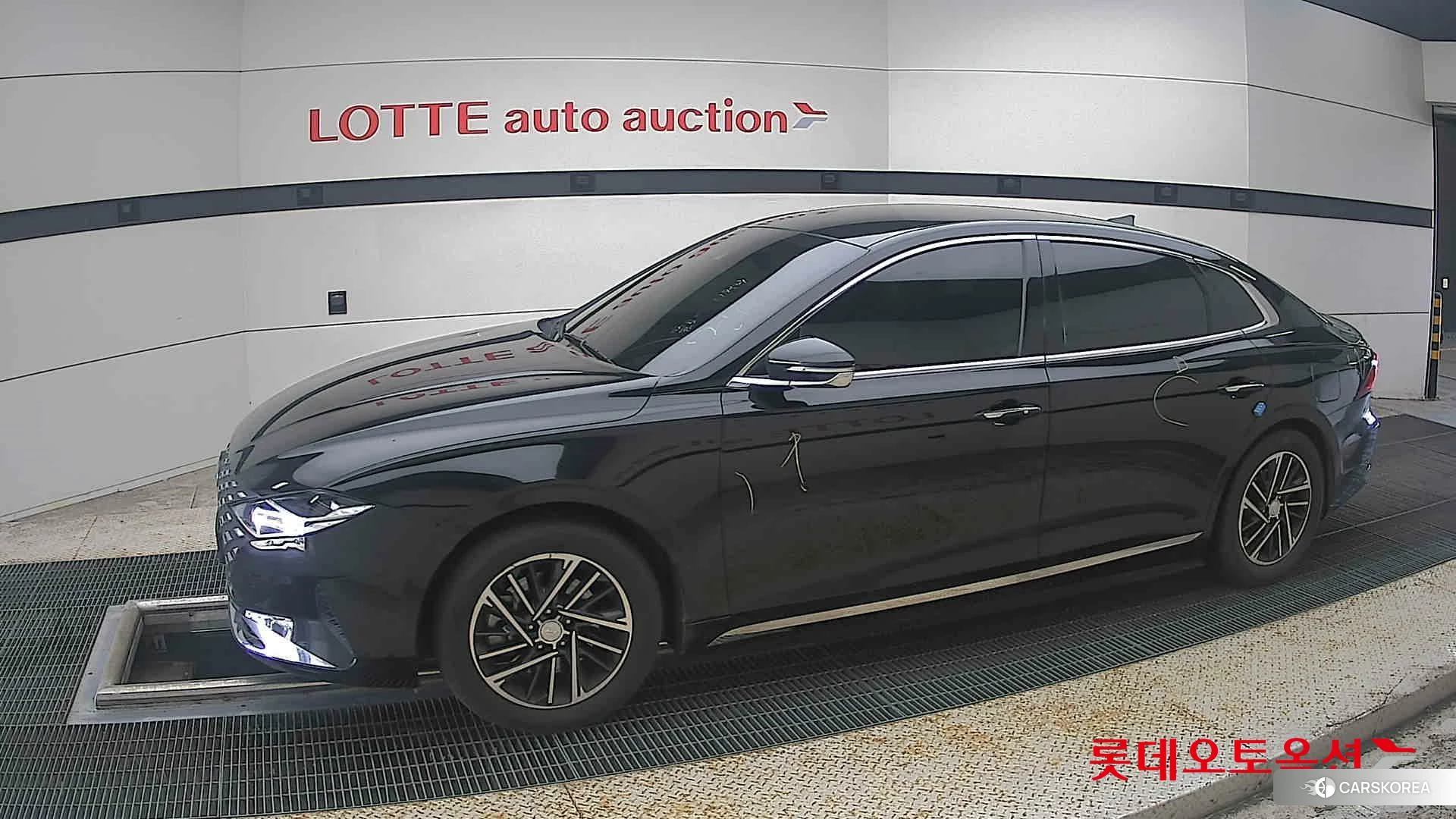 Hyundai Grandeur 2022 Midnight Black Pearl из Кореи, фото 3
