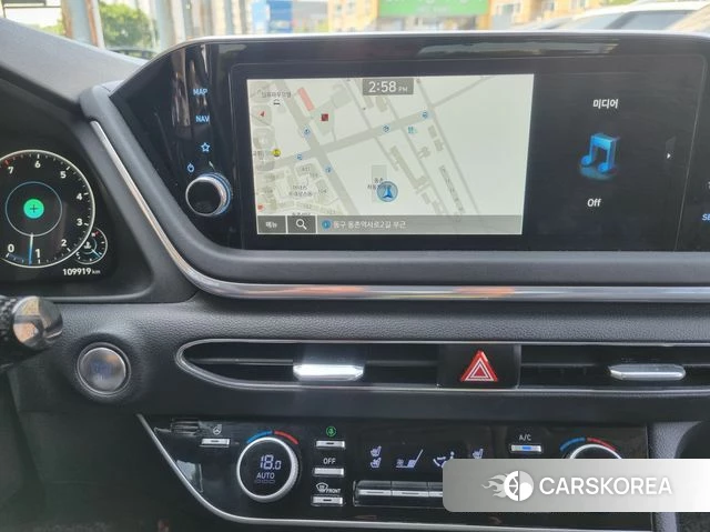 Hyundai Sonata (DN8) 2022 Белый из Кореи, фото 3