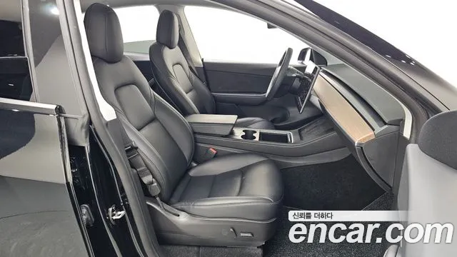 Tesla Model Y 2021 Черный из Кореи, фото 3