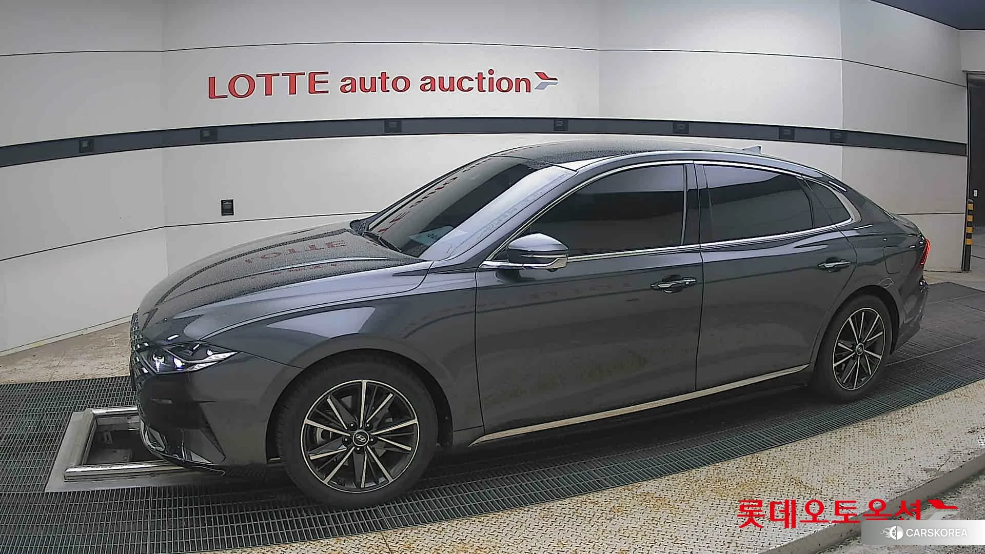 Hyundai Grandeur 2022 Nocturne Grey Metallic из Кореи, фото 3