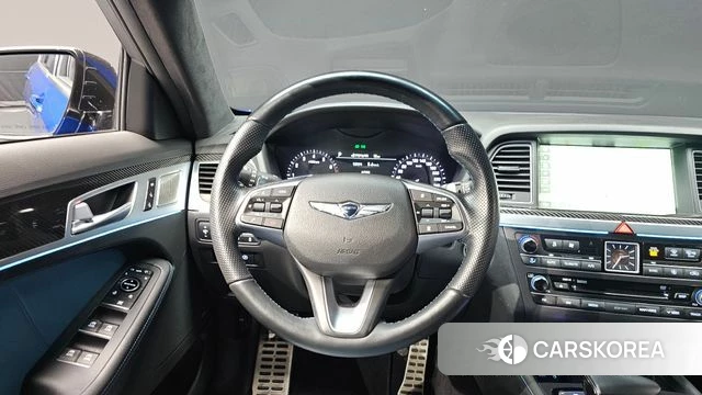 Genesis G80 2018 Синий из Кореи, фото 3