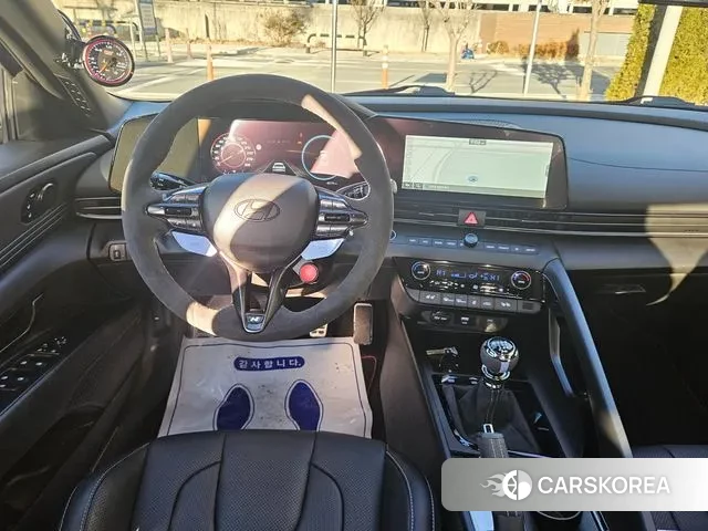 Hyundai The New Avante (CN7) 2024 Черный из Кореи, фото 3
