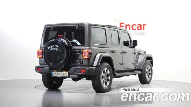 Jeep Wrangler (JL) 2021 Серый из Кореи, фото 3