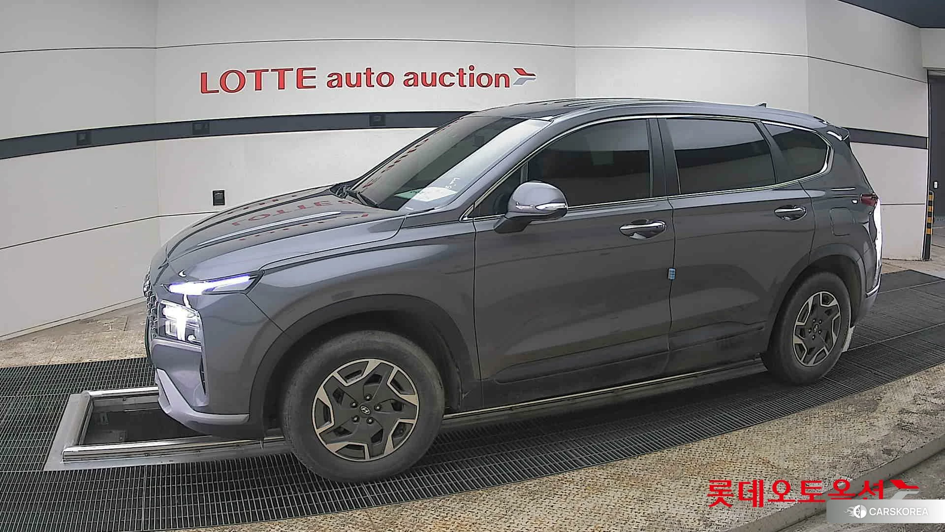 Hyundai Santa Fe Hybrid 2023 Magnetic Grey Metallic из Кореи, фото 3