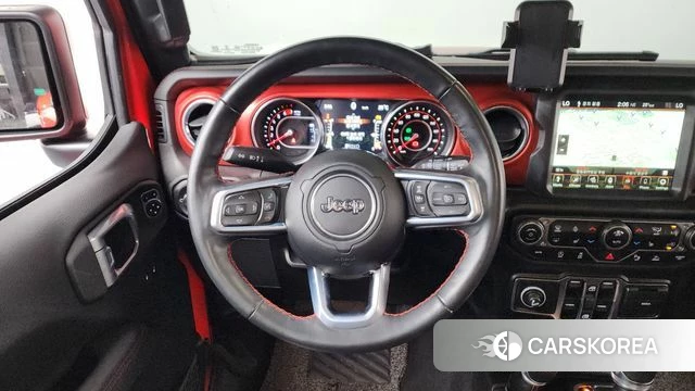 Jeep Wrangler (JL) 2021 Красный из Кореи, фото 3