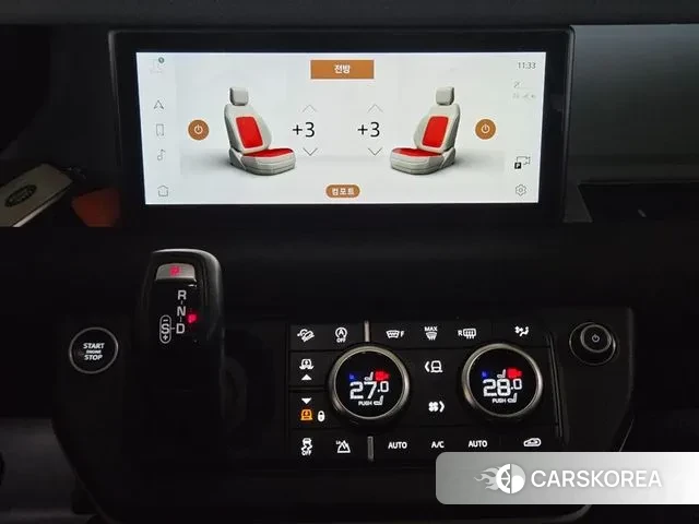 Land Rover Defender (L663) 2020 Темно-зеленый из Кореи, фото 3