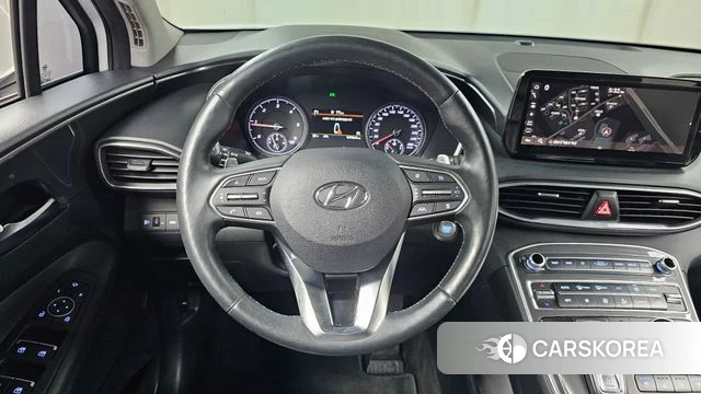 Hyundai The New Santa Fe 2021 Белый из Кореи, фото 3