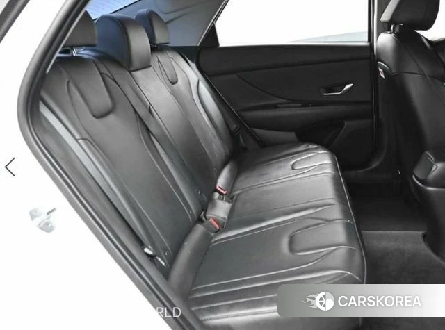 Hyundai Avante Hybrid (CN7) 2022 Белый из Кореи, фото 3