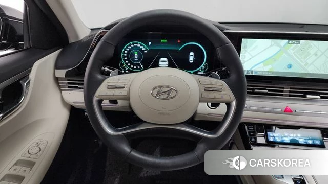 Hyundai The New Grandeur IG Hybrid 2022 Черный из Кореи, фото 3