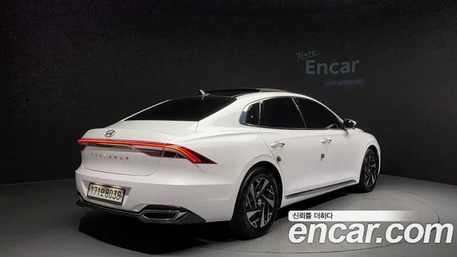 Hyundai The New Grandeur IG Hybrid 2019 Белый из Кореи, фото 3