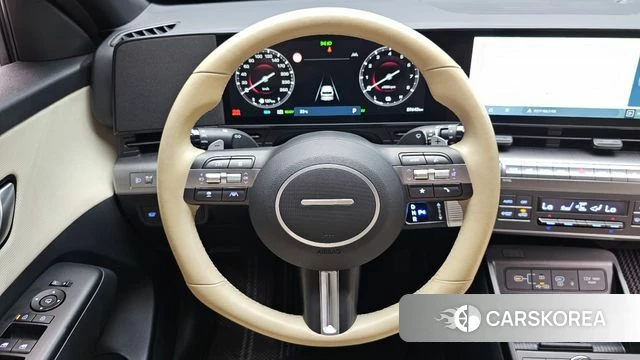 Hyundai Kona Hybrid (SX2) 2023 Белый из Кореи, фото 3