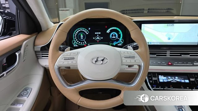 Hyundai The New Grandeur IG Hybrid 2021 Черный из Кореи, фото 3