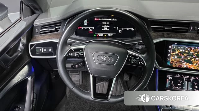 Audi A7 (4K) 2021 Серый из Кореи, фото 3