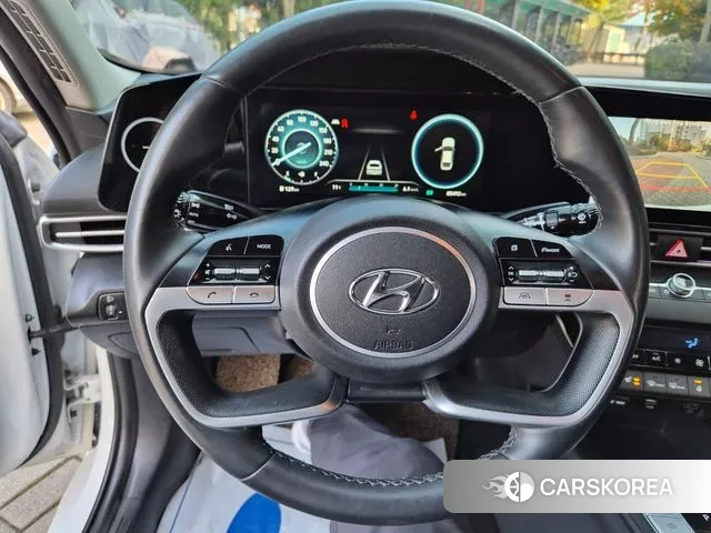 Hyundai Avante (CN7) 2022 Белый из Кореи, фото 3