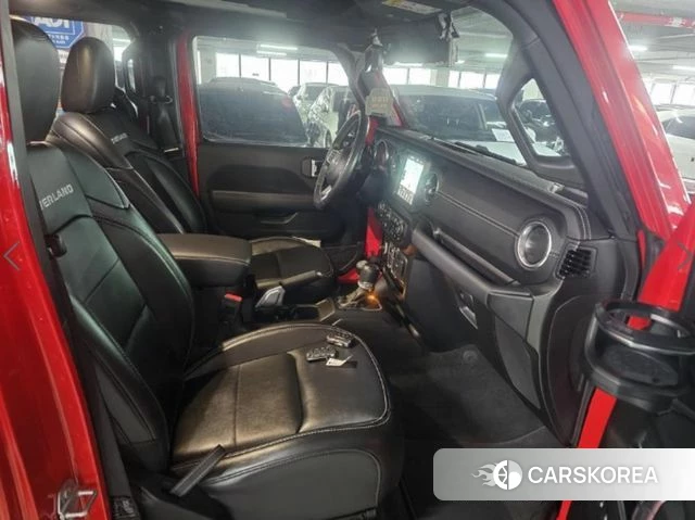 Jeep Wrangler (JL) 2022 Красный из Кореи, фото 3