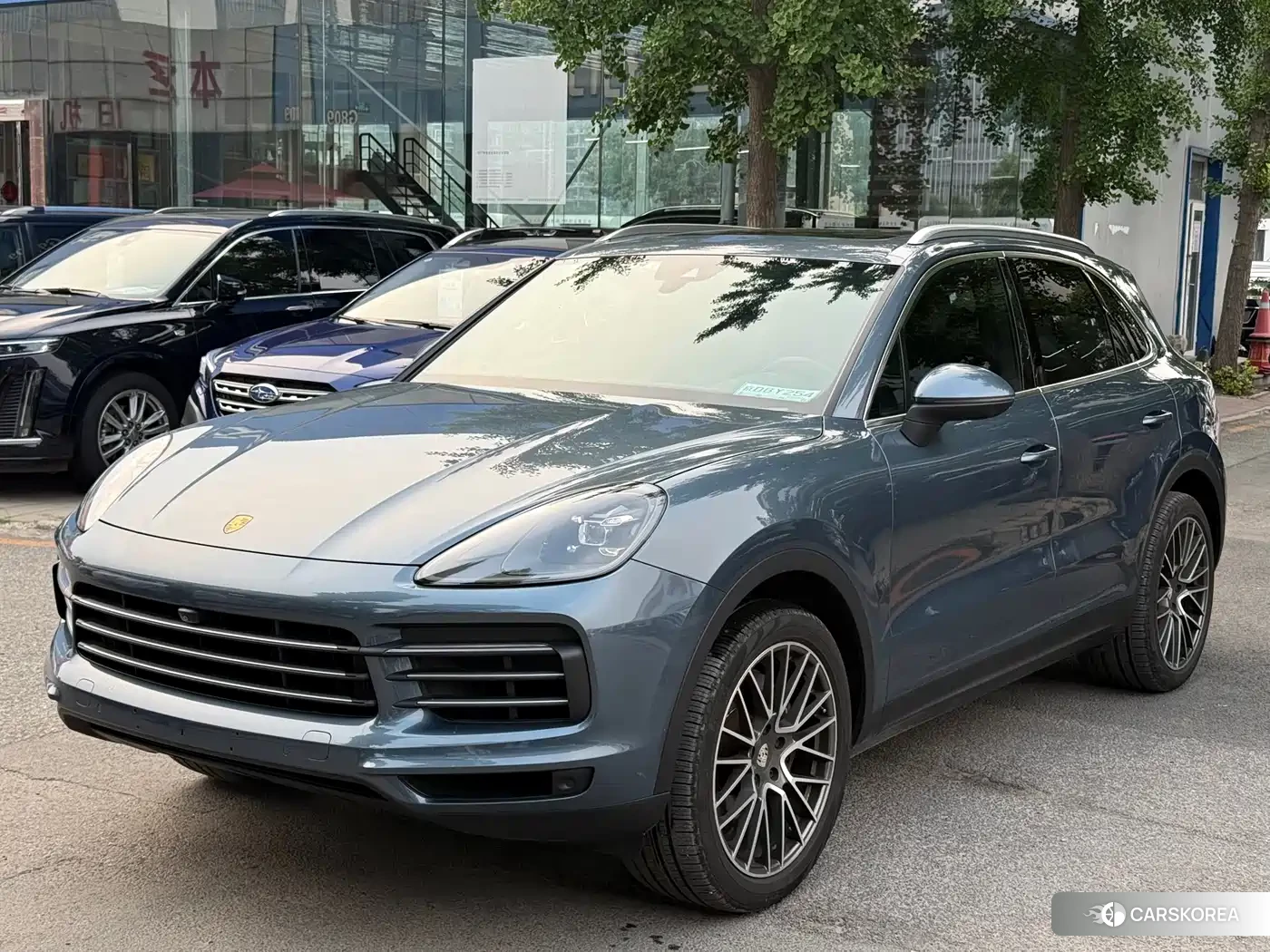 Porsche Cayenne 2018 Синий из Китая, фото 3
