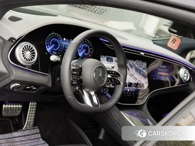 Mercedes-Benz EQS AMG 2025 Темно-серый из Китая, фото 3