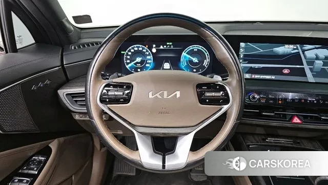 Kia K8 Hybrid 2021 Белый из Кореи, фото 3