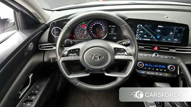 Hyundai Avante (CN7) 2022 Белый из Кореи, фото 3