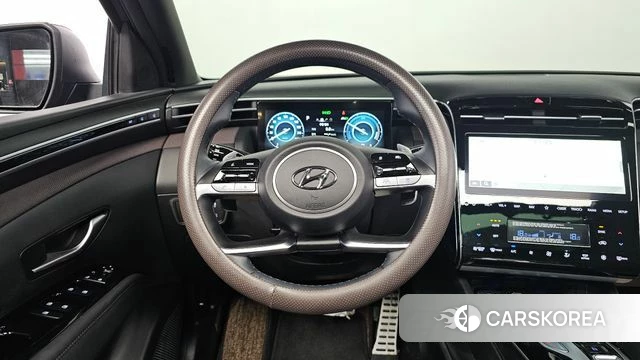 Hyundai Tucson Hybrid (NX4) 2022 Серый из Кореи, фото 3