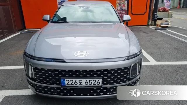 Hyundai Grandeur Hybrid (GN7) 2023 Серебряный из Кореи, фото 3