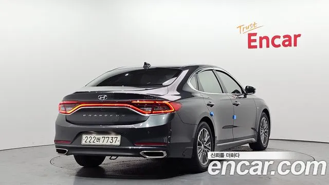 Hyundai Grandeur IG Hybrid 2019 Серый из Кореи, фото 3