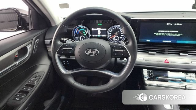 Hyundai The New Grandeur IG Hybrid 2020 Черный из Кореи, фото 3