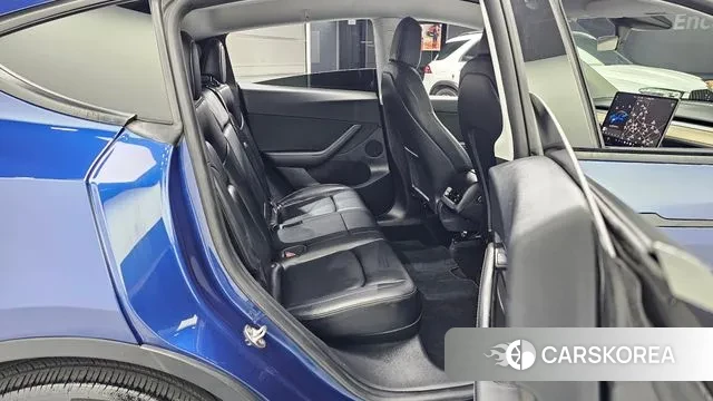 Tesla Model Y 2021 Синий из Кореи, фото 3