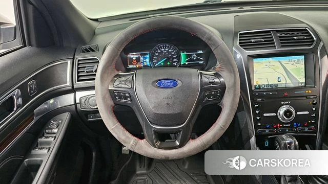 Ford Explorer 2019 Белый из Кореи, фото 3