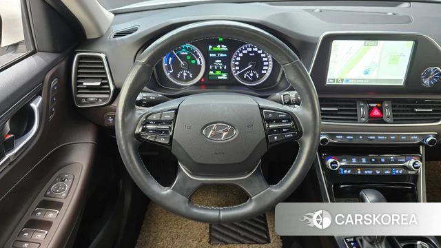 Hyundai Grandeur IG Hybrid 2018 Белый из Кореи, фото 3