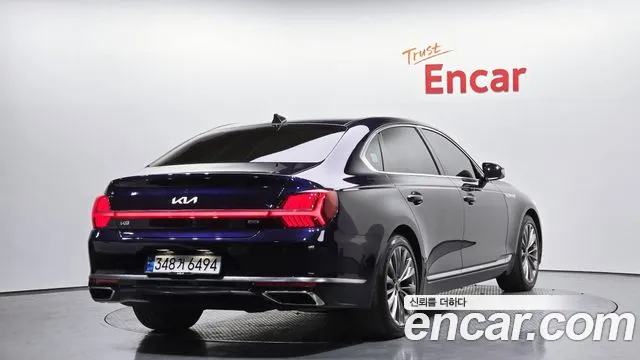 Kia The New K9 2nd generation 2022 Синий из Кореи, фото 3