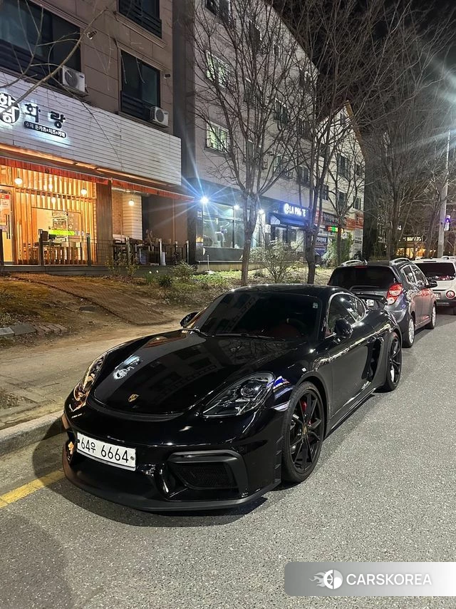Porsche 718 Cayman 2019 Черный из Кореи, фото 3