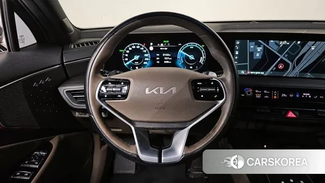 Kia K8 Hybrid 2021 Серый из Кореи, фото 3