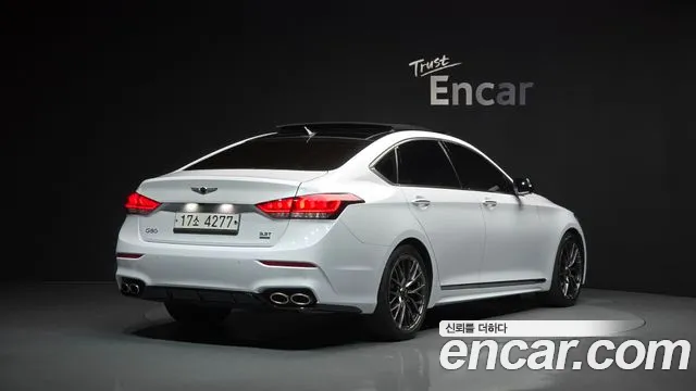 Genesis G80 2018 Белый из Кореи, фото 3