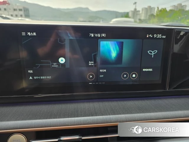 Hyundai Grandeur Hybrid (GN7) 2023 Черный из Кореи, фото 3
