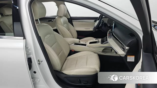 Hyundai The New Grandeur IG Hybrid 2021 Белый из Кореи, фото 3