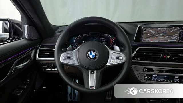 BMW 7 Series (G11) 2022 Черный из Кореи, фото 3