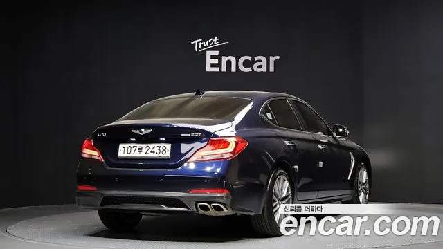 Genesis G70 2018 Синий из Кореи, фото 3