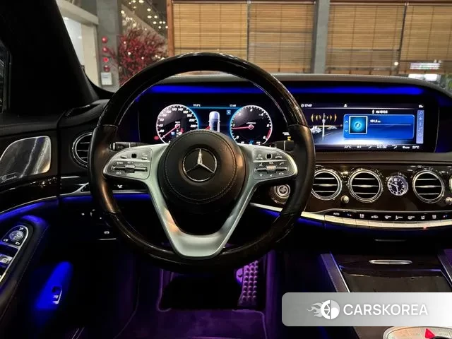 Mercedes-Benz S-Class W222 2019 Серебристо-серый из Кореи, фото 3