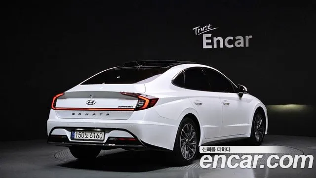 Hyundai Sonata (DN8) 2019 Белый из Кореи, фото 3