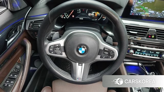 BMW 5 Series (G30) 2019 Черный из Кореи, фото 3