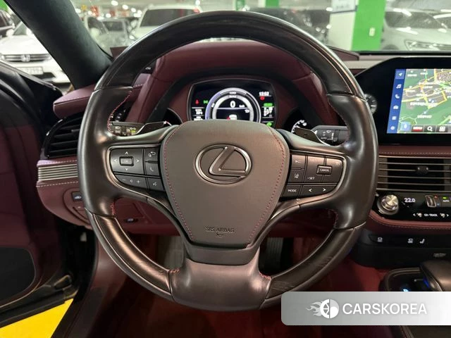 Lexus LS500h 5th generation 2023 Черный из Кореи, фото 3
