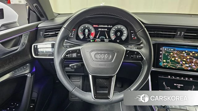 Audi A7 (4K) 2021 Белый из Кореи, фото 3