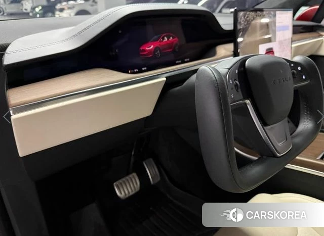 Tesla Model X 2023 Красный из Кореи, фото 3
